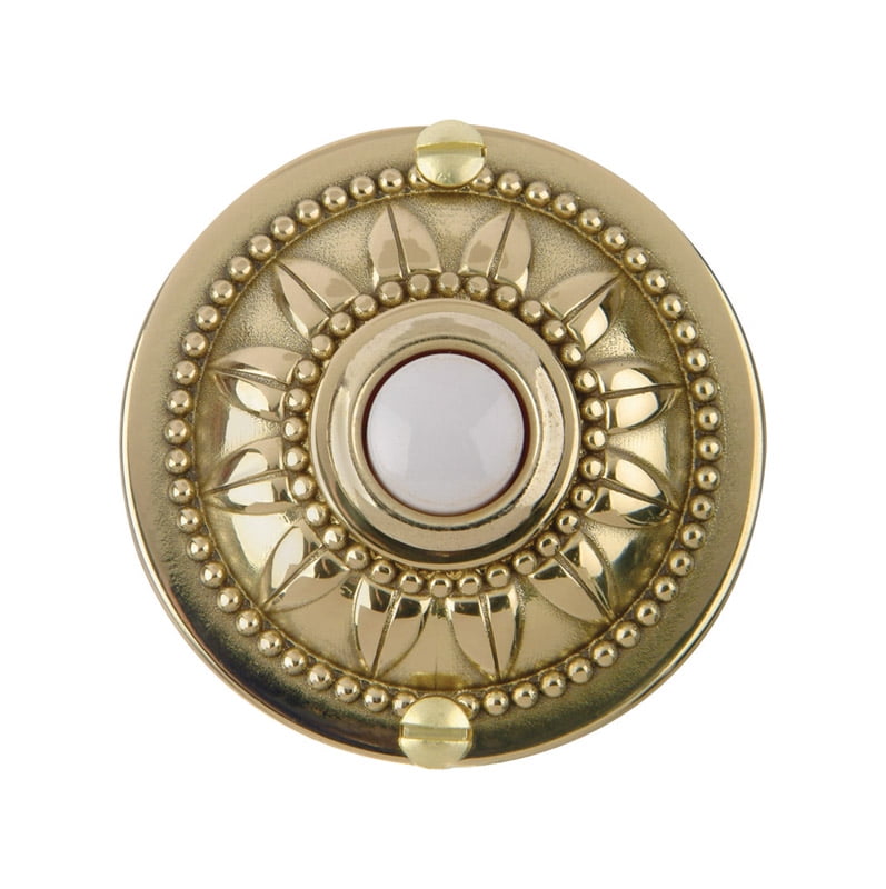 Thomas and Betts Carlon DH1650L Wired Round Lighted Flushmount Doorbell Button
