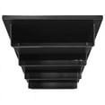 thumbnail image 2 of Linon Four Slot Wall Mailbox, Black and Gold Dots, Assembled, 2 of 5