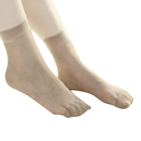 

Tawop Ankle Socks Socks for Women Low Cut 10 Pairs Women Ultra Thin Elastic Silk Girl Short Stockings Ankle Low Cut Socks Brown