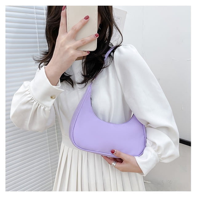 Bolso de mano para mujer, moderno y de moda, con textura estilo retro