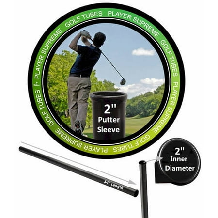 Anodized Putter - Player Supreme Golf Tubes/Dividers, PUTTER SLEEVE, 2