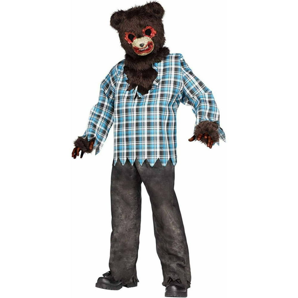 scary teddy bear costume