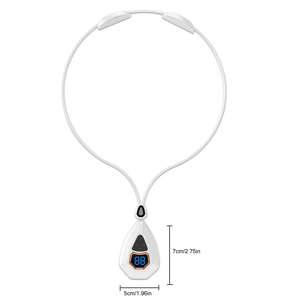 Masajeador De Cuello Mini soporte de cuello con calefacción masajeadores de hombros doble pulso Likrtyny Libre de BPA