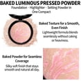 thumbnail image 2 of Baked Luminous Pressed Powder–Glow-Infused Foundation,Highlighter & Setting Powder in One–Color-Correcting,Oil-Control,Long-Lasting Coverage for All Skin Tones, 2 of 9