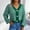 Green, variant on Idoravan Cardigans for Women Spring Women's Fashion Autumn Winter Stripes Lantern Sleeve Long Sleeve Cardigan Sweater Coat Tops