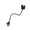 48cm, variant on Flexible Gooseneck Microphone Stand Double Clamp Holder For 13mm-45mm Round Tube Mount Camera Light Background Studio
