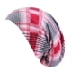 thumbnail image 4 of Turbante de satén de doble capa para la cabeza, gorro de dormir para la caída del cabello, gorro de quimioterapia Vino rojo, 4 of 8