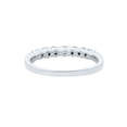 thumbnail image 6 of Rachel Koen Diamond Wedding Band Ring 14K White Gold 0.42Cttw Size 7.5, 6 of 7