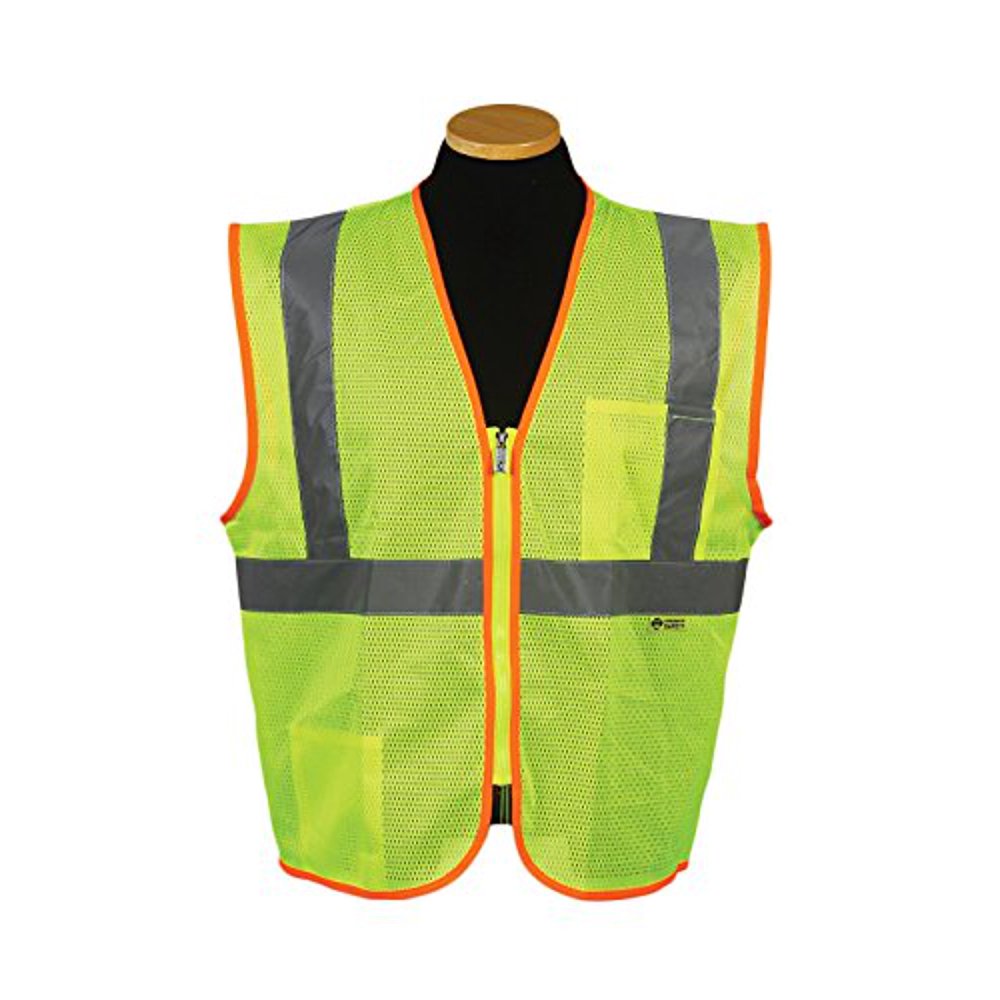 2W Safety Vest High Visibility with Reflective Straps and Pockets Soft, Durable, and