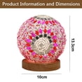 thumbnail image 2 of Lámpara de cristal decorativa de noche de estilo bohemio romántico y libre de cuatro colores. Zhivalor  BST3060349-3, 2 of 5