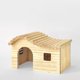 thumbnail image 3 of Casa pequeña para mascotas, hámster, nido de madera, no tóxico, pequeño, sólido, duradero, bonita casa para mascotas, cabaña para hámster, animales, ratones, suave ER, 3 of 5