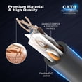 thumbnail image 4 of miduoudo-Cat6 Ethernet Cable, 100ft 30M Black - RJ45, LAN, 24AWG UTP CAT 6, Network, Patch, Internet Cable - (100 Feet, Black), 4 of 4