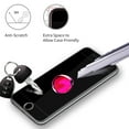 thumbnail image 4 of Shisuyan Full Screen Hard Anti-scratch Tempered Glass Film Anti-Fingerprints Phone Screen Protector Compatible for iPhone 7 Plus iPhone 8 Plus Black, 4 of 8