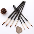 thumbnail image 6 of SPRING PARK 12Pcs/Set Professional Artist Paint Brush Acrylic Watercolor Oil Painting Tool, 6 of 6