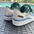 thumbnail image 4 of Ad-id-as Forum Low White Blue Green Men's Athletic Shoes FY6816 Size 11.5, 4 of 6