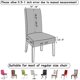 thumbnail image 2 of Cubiertas de silla para comedor, Afortunado Sencillez, 2 of 5