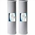 thumbnail image 3 of High Capacity 20” x 4.5” Full Flow Water Filter Replacement Cartridges - CTO Carbon Block - Fits Standard 20" x 4.5" Whole House Water Filtration Systems - 2 PACK, 3 of 4