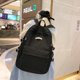 thumbnail image 3 of Mochila informal grande y ligera para estudiantes, mochila con cremallera, mochila de viaje, negra FLhrweasw Nuevo, 3 of 8