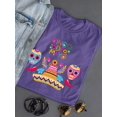 thumbnail image 3 of Cinco De Mayo Chili Calaveras Shaped T-Shirt Women -Image by Shutterstock, Female 3X-Large, 3 of 4