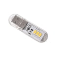 thumbnail image 1 of Matsuzay Luces LED USB para teclado, luz nocturna, libro de lectura, lámpara de ambiente para con carcasa transparente, banco de energía Iluminación y accesorios Luz calida, 1 of 6