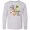 AC-Heather Grey, variant on Inktastic Hanging With My Nana Long Sleeve Youth T-Shirt