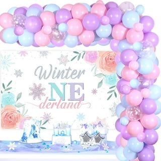Big Dot Of Happiness Winter Wonderland - Banner & Photo Booth