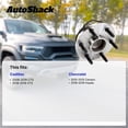 thumbnail image 3 of AutoShack Front or Rear Wheel Hub Bearing Assemblies Left & Right with ABS Replacement for 2010-2015 Chevrolet Camaro 2008-2014 Cadillac CTS 2018-2019 Chevrolet Impala 2018-2019 Cadillac XTS 2-PC Set, 3 of 5