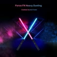 thumbnail image 3 of KBASE Metal Hilt Force FX Lightsaber - Heavy Dueling Galaxy RGB Light Saber with Infinite Colors & 7 Sound Fonts for Adults, 3 of 9