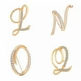 thumbnail image 6 of K-KED Fashion Crystal Letter Brooch Initial Lapel Pin Rhinestone 26 English Letters-G, 6 of 8