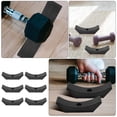 thumbnail image 5 of Worgeous  6 Pcs Dumbbell Rest Weight Holder Bracket Saddles Brackets Dumbbells Fitness Black, 5 of 8