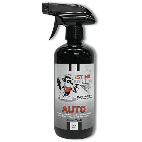 The Stink Solution Car Odor Eliminator Spray, Coconut Mango, 16 oz, 1 Count