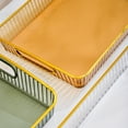 thumbnail image 4 of LCXmlly Modern Design Serving Tray Tray Serving Tray with Handles Tea Tray Diner Party Home Food Serving Tray Transparent Thickened Snack Fruit Coffee Tray, 4 of 8