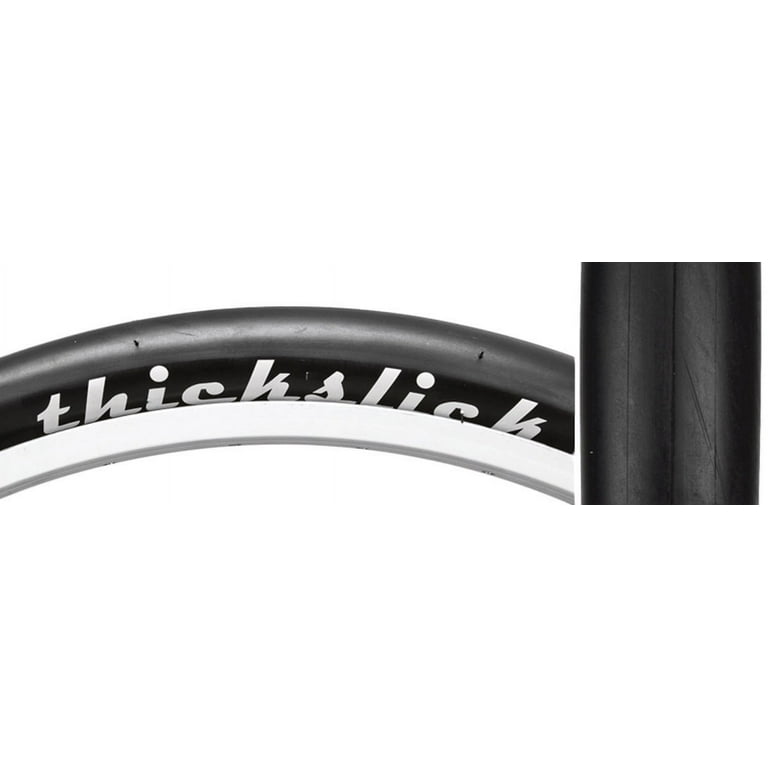 WTB ThickSlick Comp Tire: 700 x 23, Wire Bead, Black