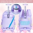 thumbnail image 2 of Mochila con ruedas gxtvo, 3 unidades, para niñas, mujeres y adultos, color morado, 2 of 7
