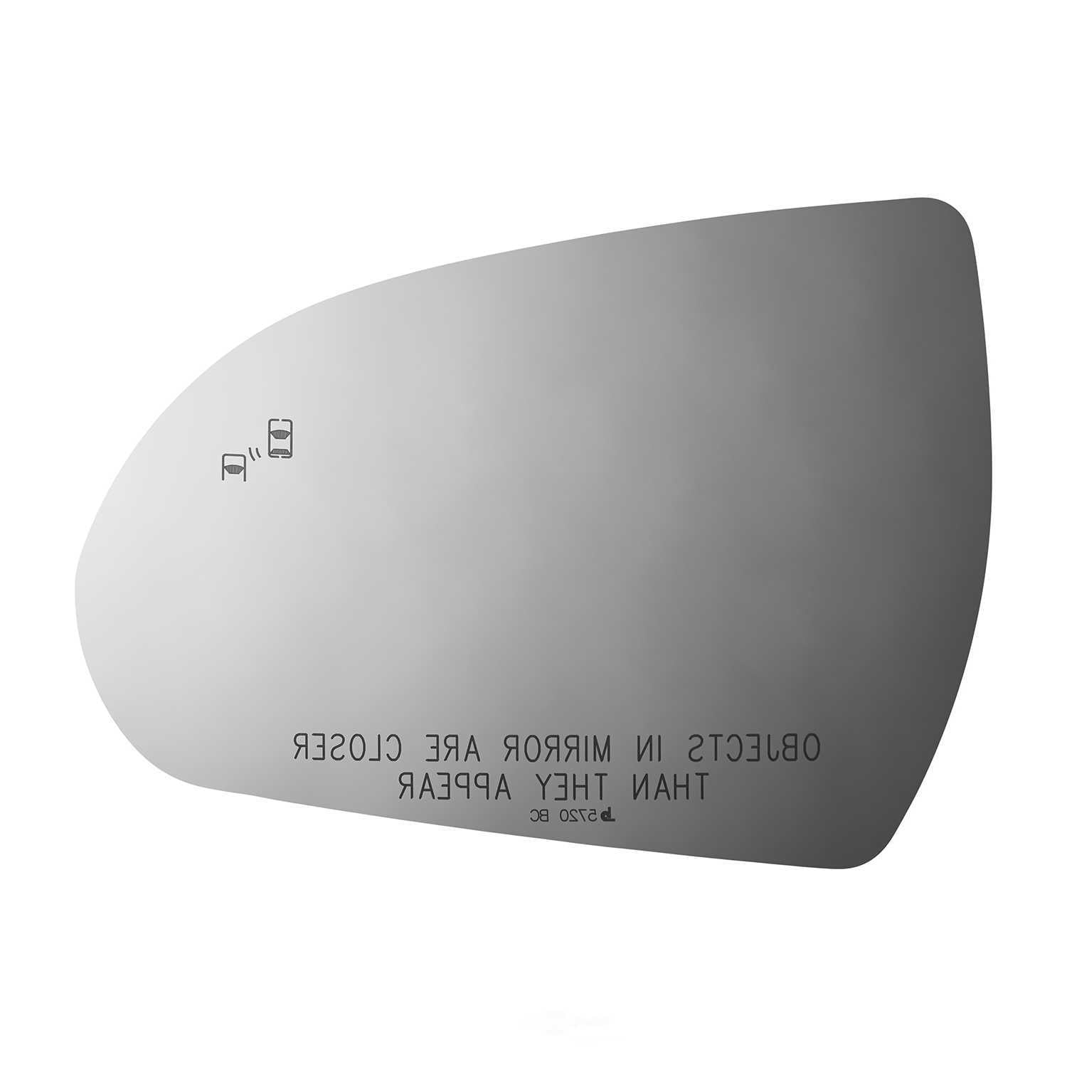 Burco Side View Mirror Replacement Glass - Clear Glass - 5720BC