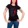 thumbnail image 3 of Within Temptation - Camiseta Purge Esbozo para Mujer (Negro), 3 of 5