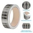 thumbnail image 3 of Unique Bargains Flow Arrow Tape, Polyethylene Pipe Marking Sticker, 1.2 inch x 33 ft, Gray/Black, 3 of 4