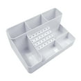 thumbnail image 3 of Caja de almacenamiento del organizador de la máquina de pulidos de uñas para el hogar o el salón use estuche versátil liviano 28 hoyos titular de, 3 of 9