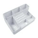 thumbnail image 2 of Organizador para pulidora de uñas con 28 agujeros, herramienta de manicura eficiente Blanco, 2 of 9