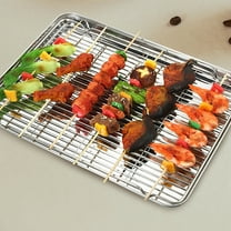 LOLIPPYY 2Pcs Baking Rack for Oven and Grill Use with Large Size and Heavy Duty Design