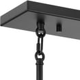 thumbnail image 4 of P400356-31M-Progress Lighting-Rivera - 5 Light Linear Chandelier In Modern Style-8 Inches Tall and 14.25 Inches Wide, 4 of 8