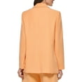 thumbnail image 2 of DKNY Womens Woven Long Sleeves Two-Button Blazer, 2 of 2