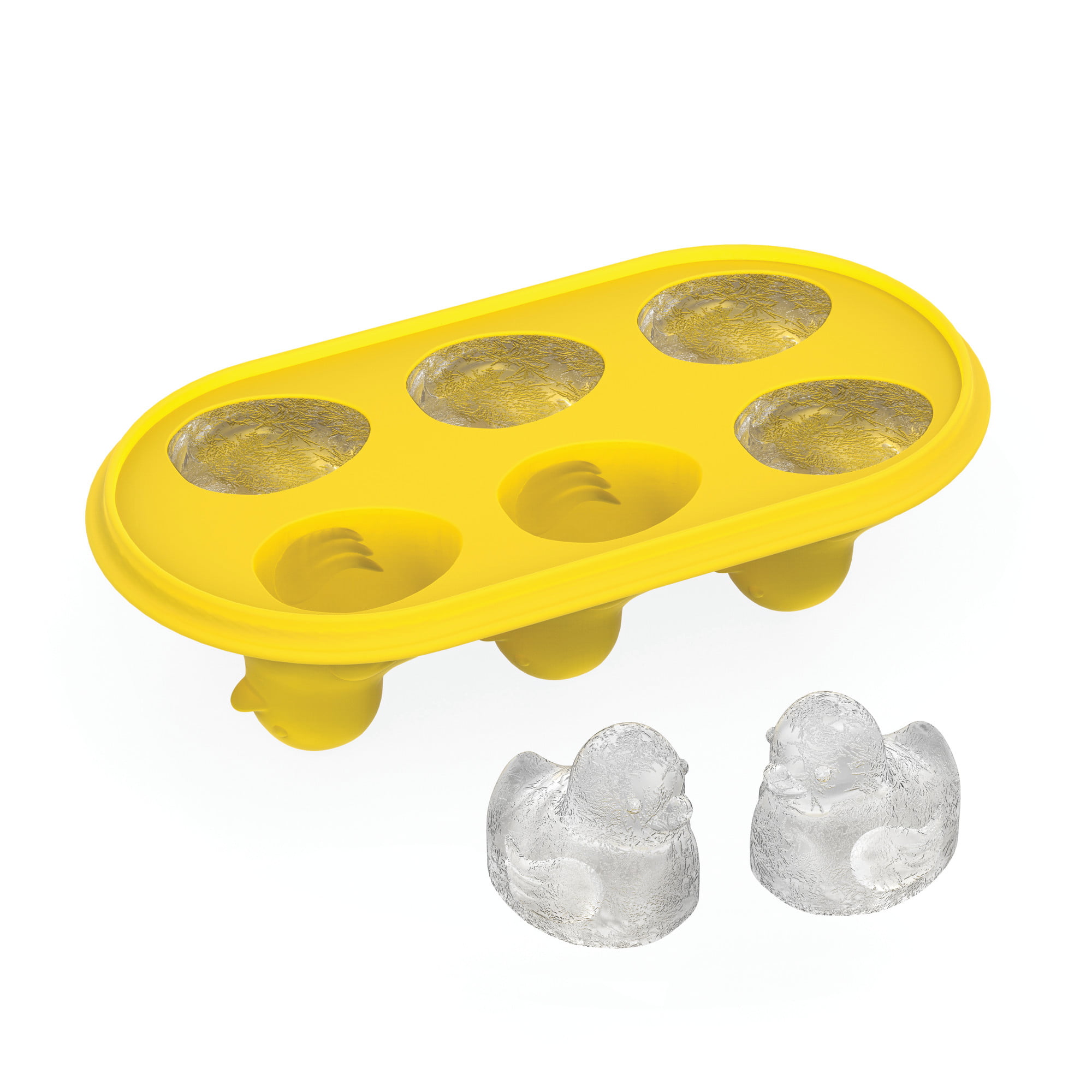 Round Ice Cube Mold Cute Duck Shape Silicone Leak-Free Reusable Ice Mold  Craft Ice Molds