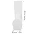 thumbnail image 4 of 2 Pcs Multifunctional Z Hook Cabinet Handle Kids Plastic Hangers Toilet Lid Potty Seat Bathroom Baby Child, 4 of 6