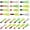 Tri-Color Tube Collection Kit 130-Piece, variant on Crappie Jigs Kit with Tube Baits, 120pcs Soft Plastic Crappie Lures (12 Colors) & 10 Jig Heads for Panfish & Trout Fishing