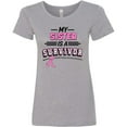 thumbnail image 3 of Inktastic My Sister is a Survivor Breast Cancer Awareness Women's T-Shirt, 3 of 5