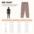 thumbnail image 3 of Gukieu Coffee Rugby Print Women's Home Trousers, with Pockets and Drawstring Pajamas, Home Pajamas, Sleepwear-Large, 3 of 6