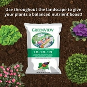 GreenView Multi-Purpose Fertilizer 10-10-10 Food - 33 lbs.