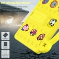 thumbnail image 5 of Kids Friendly Portable Tablet Case for Walmart Onn 10.1" 3rd Gen 2022 Release (Model:100071485) Case, EVA Foam Cute Pattern with Kickstand Cute Cartoon Shockproof PC Case - Yellow, 5 of 8