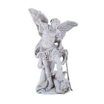 4.75" Tall White Saint Michael "Prince of Heavenly Hosts" Archangel Collectible Figurine